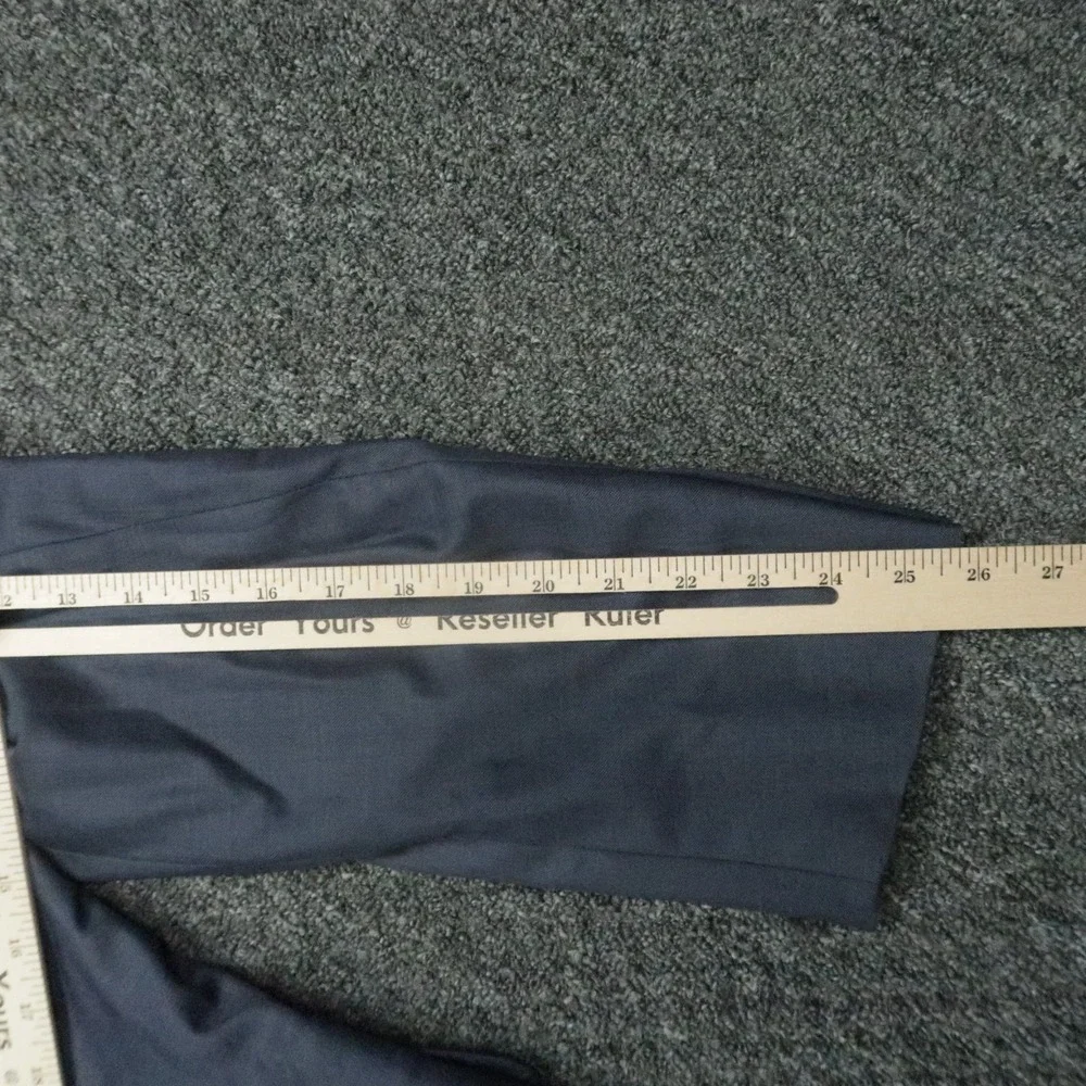 Peter Millar Blazer Mens 46R Blue‎ Wool Double Vented Suit Jacket Coat